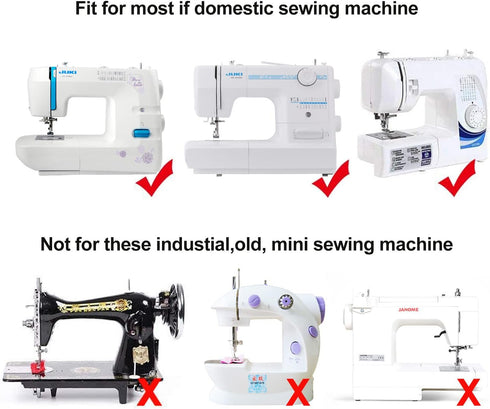 High Shank 1/4 Inch Quilting Ruler Presser Foot Frame Embroidery Free Motion Quilting Presser Foot Fits JUKI TL98Q, TL98QE, TL98E, 2000, 2010...