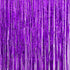 Allgala Purple Tinsel Table Skirt 2-Pack 29x108 Inch Metallic Foil Fringe Table Skirts for Party Event, Parade Float, Party Decoraton...