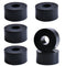 Multi Purpose Rubber Spacer 1 Inch OD x 3/8 Inch ID x 1/2 Inch Thickness, Rubber Washer Anti Vibration Bushings Spacers Black Rubber Washers for S...