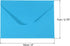 PATIKIL Mini Envelopes, 50 Pack Mini Gift Card Business Card Envelope for Greeting Weddings, Blue...