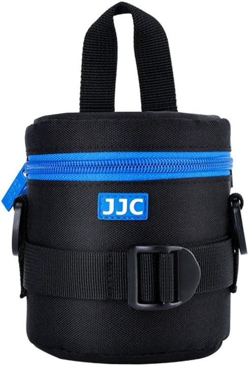 JJC Deluxe Lens Case Pouch Bag for Canon EF-S 18-55mm/EF 50mm f1.8/RF-S 18-150mm, Nikon AF-S 18-55mm/AF-P 18-55mm/AF-S 50mm f1.8, Fujifilm XC 16-5...