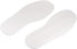 1Pair Shoe Bottom Full Sole Replacement 3.7mm Thickness Rubber Repair Non-Slip for Flat Shoe, White...