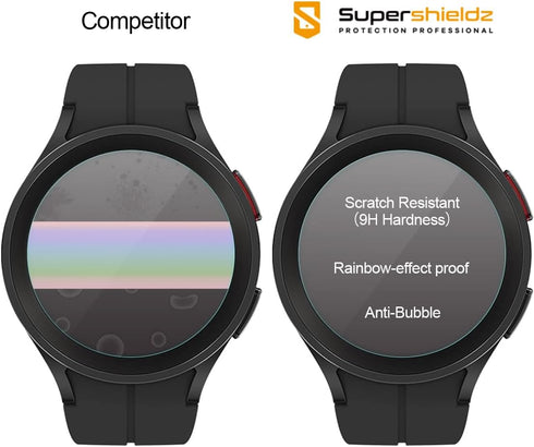 Supershieldz (3 Pack) Designed for Garmin (Vivoactive 3) (Not Fit for Vivoactive 3 Music) Tempered Glass Screen Protector, Anti Scratch, Bubble Fr...