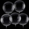 Sumind 30 Pieces Bubble Transparent Bobo Balloons Crystal Bubble Clear Balloons for Birthday Party House Christmas Wedding Anniversary Indoor and ...