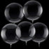 Sumind 30 Pieces Bubble Transparent Bobo Balloons Crystal Bubble Clear Balloons for Birthday Party House Christmas Wedding Anniversary Indoor and ...