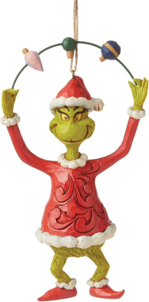 Dr. Seuss The Grinch Juggling Ornament...