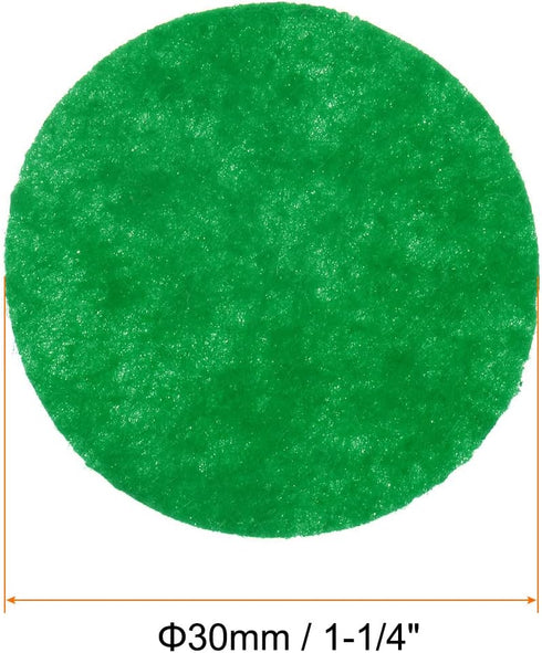 100pcs Round Felt Circles, 30mm 1-1/4" Pre Cut Felt Craft Pads Non-Woven Mini Felt Fabric Circles for DIY Sewing Handcraft Cut Projects Craft Fini...