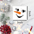 Christmas Snowman Face Stencils for Painting,3” Snowman Xmas Stencil for Wood Slice,Christmas Tree,Mantel Shelf,Window Decor...