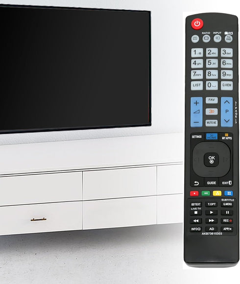 New AKB73615303 Replaced Remote fit for LG 3D TV AKB73615302 AKB73615361 AN-MR400 39LN5400 42LN5400 42PN450B 47LN5400 50LN5400 50PN450B 50PN6500 6...