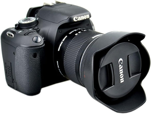 JJC LH-73C Lens Hood Shade for Canon EF-S 10-18mm f/4.5-5.6 is STM Lens Replaces EW-73C (Black)...