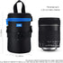 JJC Deluxe Lens Case Pouch Bag for Canon EF 24-70mm f4L/75-300mm f4-5.6/100-300mm f4.5-5.6, Nikon AF 70-300mm f4-5.6G/AF-S 55-300mm f4.5-5.6, Tamr...