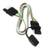 Trailer Light Wiring Harness Kit,4 Wires 4-Way Plug 4 pin Flat Wire Extension Male & Female Connector 32" Inch Long...