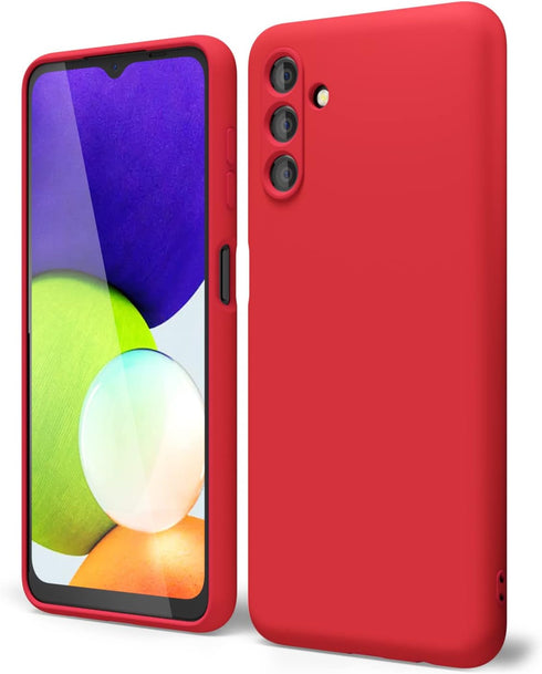 oakxco for Samsung Galaxy A13 5G Phone Case/A04s Phone Case Liquid Silicone, Cute Thin Slim Soft Rubber TPU Plain Smooth Gel Cover for Women Girl,...