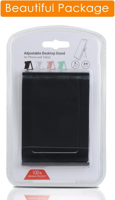 Cell Phone Stand Holder Multi-Angle Adjustable Phone Desk Stand Tablet Holder for iPhone 16 15 14 13 12 11 Pro Max XS XR 8 Plus 6 7 Samsung Galaxy...