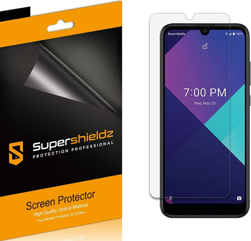Supershieldz (6 Pack) Designed for Wiko Ride 3 Screen Protector, High Definition Clear Shield (PET)...
