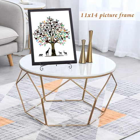 (2 pack) Iron Display Stand, Black Iron Easel Plate Display Photo Holder Stand, Displays Picture Frames, Cookbooks, Decorative Plates, Tablets and...