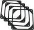 E-outstanding 4-Pack 120mm Rubber Shock Absorption Pads for 12cm Fans, Reduce Noise, Desktop Compatible...