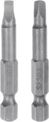 2pcs SQ3 SQ4 Square Screwdriver Bit 1/4" Hex Shank 2" Length Magnetic Security Screw Driver Power Tool...