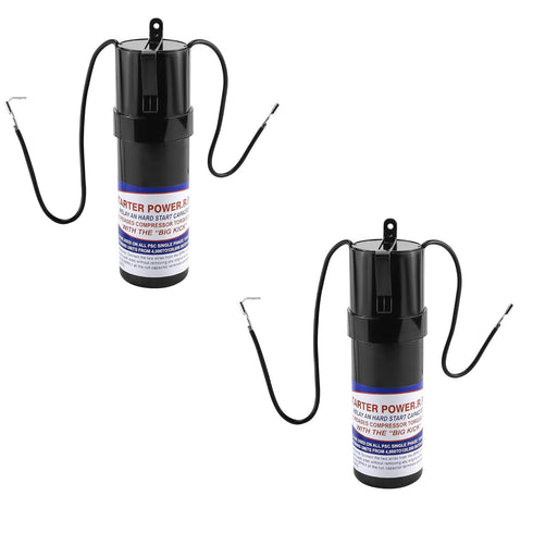 SPP6 Hard Start Kit for Air Conditioner,AC Hard Start Capacitor,Increases Starting Torque 500% from 4,000 BTU Window Units to 120,000 BTU Commerci...