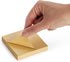 Juvale 6-Pack Kraft Paper Sticky Notes 3x3 inch, Brown Self-Adhesive Memo Notepad Set, Self-Stick Note Pads for Office Work, Home, School, Teacher...