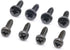 ReplacementScrews 2 Sets of Metric Screws (Model RS-198452) Pan Head - Philips Drive - Black Plated (Pack of 8)...