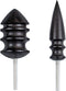 AUEAR, 2 Pack Leather Burnished Bits for Rotary Burnisher Tools PU Burnishing Tips Clean Edges of DIY Crafts Projects...