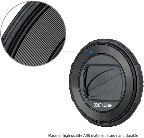 JJC LB-T01 Lens Cap Cover Protector for Olympus TG-7 TG7 TG-6 TG6 TG-5 TG5 TG-4 TG4 TG-3 TG3 TG-2 TG2 TG-1 TG1 Tough Waterproof Camera, Rotate to ...