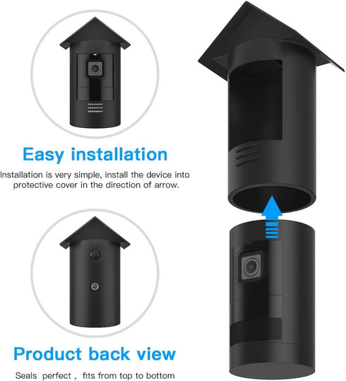 HOLACA New Water-Proof Silicone Cover Protective Case for Stick Up Cam Cam Battery HD Security Camera(3rd Generation) - Anti-Scratch Protective Co...