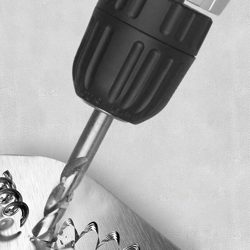 Mesee 0.8-10mm Keyless Drill Chuck Adapter 3/8-24UNF Mount Thread Impact Chuck Converter, Quick Release Conversion Tool with 1/4 Inch Hex Shank...