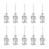 10pcs 20Gauge Stainless Steel Dispensing Needles, 1/2" All Metal Glue Needle Tube Blunt Tips Luer Lock for Thick Liquids, Ink, Glue, Lab Use...