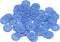 160pcs 24L Sewing Buttons 5/8"(15mm) Resin Round Flat 4-Hole Craft Buttons for Sewing Clothing and DIY, Light Blue...
