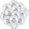 Gejoy 60 Pieces White Memorial Balloons Funeral Helium Remembrance Release Balloons in Sky for Memorial Day Services Condolence, Funeral, Annivers...