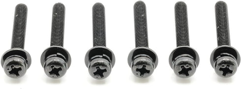 ReplacementScrews 1 Set of Metric Screws (Model RS-198299) Pan Head - Philips Drive - Black Plated (Pack of 6)...