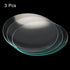 PATIKIL 150 mm Diameter Watch Glass, 3 Packs Beaker Cover Smooth Edges Chamfered Arc for Laboratory, Transparent...