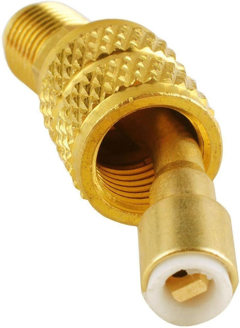 Wadoy R410a Adapter for Mini Split HVAC System 5/16" Female Quick Couplers x 1/4" Male Flare...