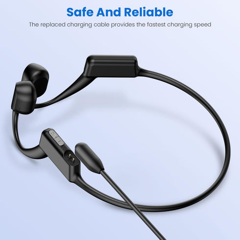Compatible for Shokz Charging Cable,Charger Cord Compatible for Aftershokz Aeropex AS800,Shokz OpenRun Pro,OpenRun,OpenRun Mini,OpenComm Bone Cond...