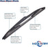 Rear Wiper Arm Blade Set for Chevrolet Chevy Cruze 2017-2019, for Buick Regal Sportback TourX 2018-2020 Rear Windshield Wiper Arm Blade Assembly 1...
