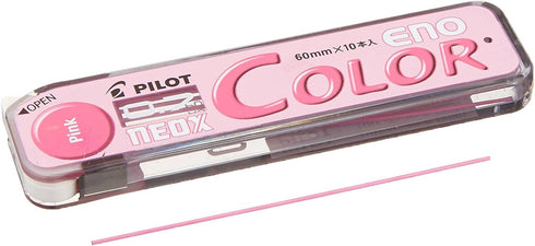 Pilot Color Mechanical Pencil Lead Eno, 0.7mm, Pink, 10 Leads (HRF7C-20-P)...