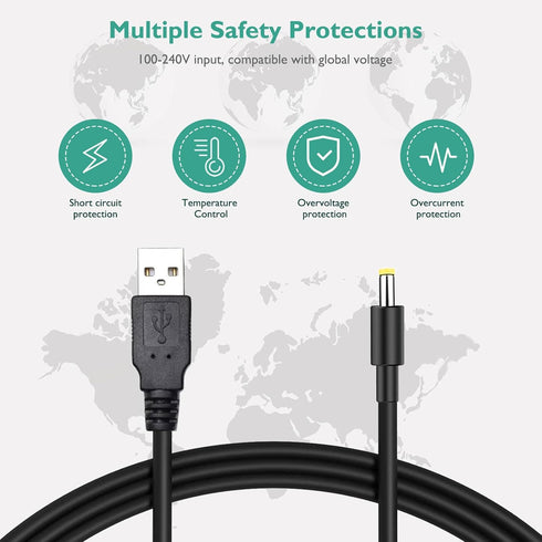 Charger Compatible with SCRIB3D P1 3D Printing Pen with Display Scrib3d 3D Pen Charger Cable for Advanced 3D Printing Pen,Replacement for Portable...