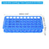 PATIKIL 50 Wells Tube Rack, 1 Pcs Vial Rack Double Layer Centrifuge Tube Holder for Microcentrifuge Tubes 5,10,15ml, Blue...