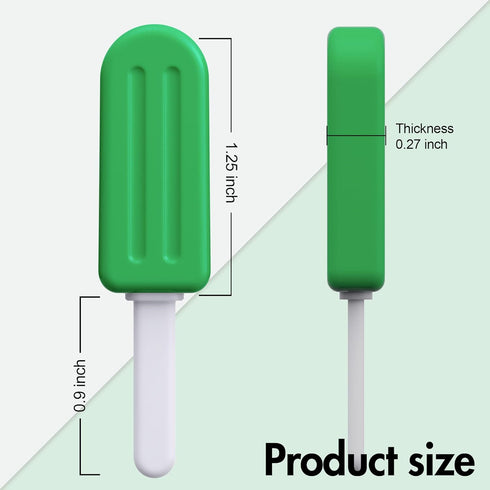 Chewies for Invisalign Aligner, 10 PCS Popsicle Silicone Chewies with Grip Handles, for Invisible or Metal Braces Aligner Munchies...