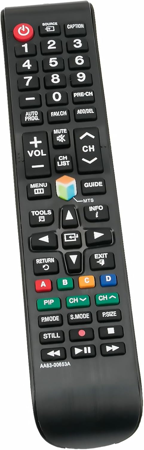 New AA83-00653A Replace Remote fit for Samsung TV TM1260 SYNCM173P AA8300653A 173P 193P TM1260 SYNCM173P LNS2738DX HPS4253 LNS4041DX LNS4051DX LNS...