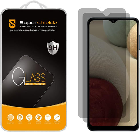 Supershieldz (2 Pack) Designed for Samsung Galaxy A32 5G (Privacy) Anti Spy Tempered Glass Screen Protector, Anti Scratch, Bubble Free...