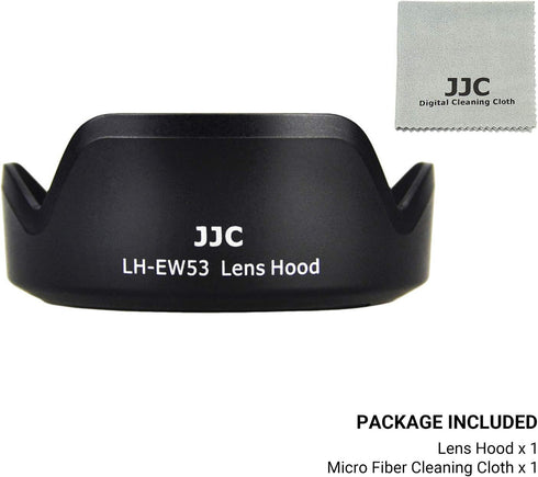 Reversible Lens Hood for Canon EF-M 15-45mm F3.5-6.3 is STM and RF-S 18-45mm F4.5-6.3 is STM Lens on EOS R100 R50 R10 R7 M50 M6 Mark II M200 M100 ...