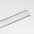 Film Flexible Ruler 100cm 0.1mm Scale with R Angle & Width Lines PET Plastic Folding Straight Ruler Calibration Soft Ruler Measuring Tool for Fact...