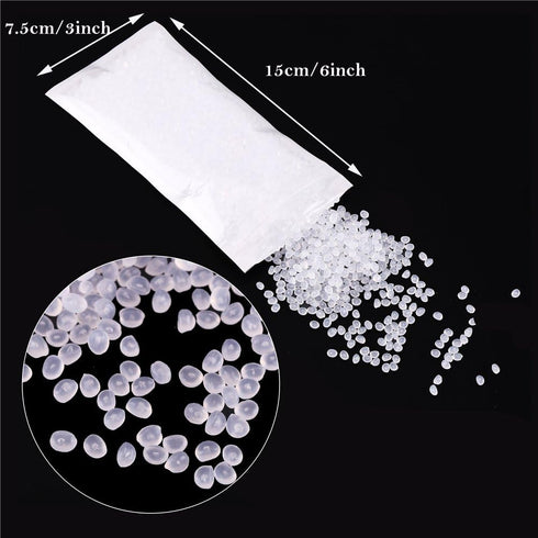 CCINEE Translucent Fishbowl Beads Slushie Rice Beads for Crunchy Slime, DIY Craft Supplies, Vase Filling,Christmas, New Year, Wedding and Table De...