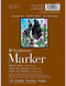 Strathmore Marker Paper Pad 6"X8"-50lb Smooth 24 Sheets -62497600...