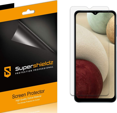 Supershieldz (6 Pack) Designed for Samsung Galaxy A13 5G / A13 LTE / A12 Screen Protector, Anti Glare and Anti Fingerprint (Matte) Shield...