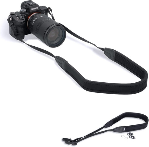 Mirrorless Camera Neck Strap Shoulder Belt for Sony ZV-E10 A7C A6600 A6500 A6400 A7 IV III A7R V IV A7S III A9 II Fujifilm X-T5 X-T4 X-T30 II Niko...