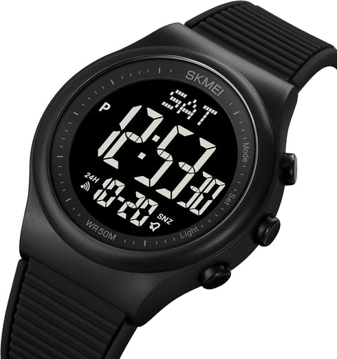 CakCity Digital Watch for Women Waterproof Stopwatch Sports Watches for Mens and Womens Unisex Outdoor Rubber Strap Multifunction Wristwatch with ...